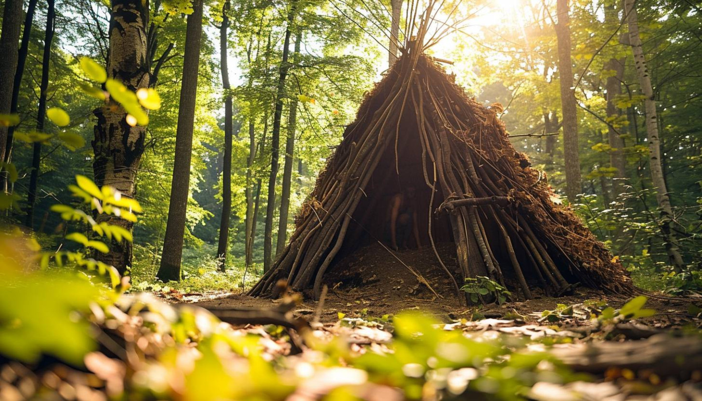 Entraînement - Techniques ancestrales de construction d'abris en milieu naturel